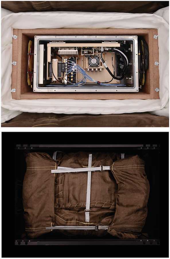 computer date fire protection crate