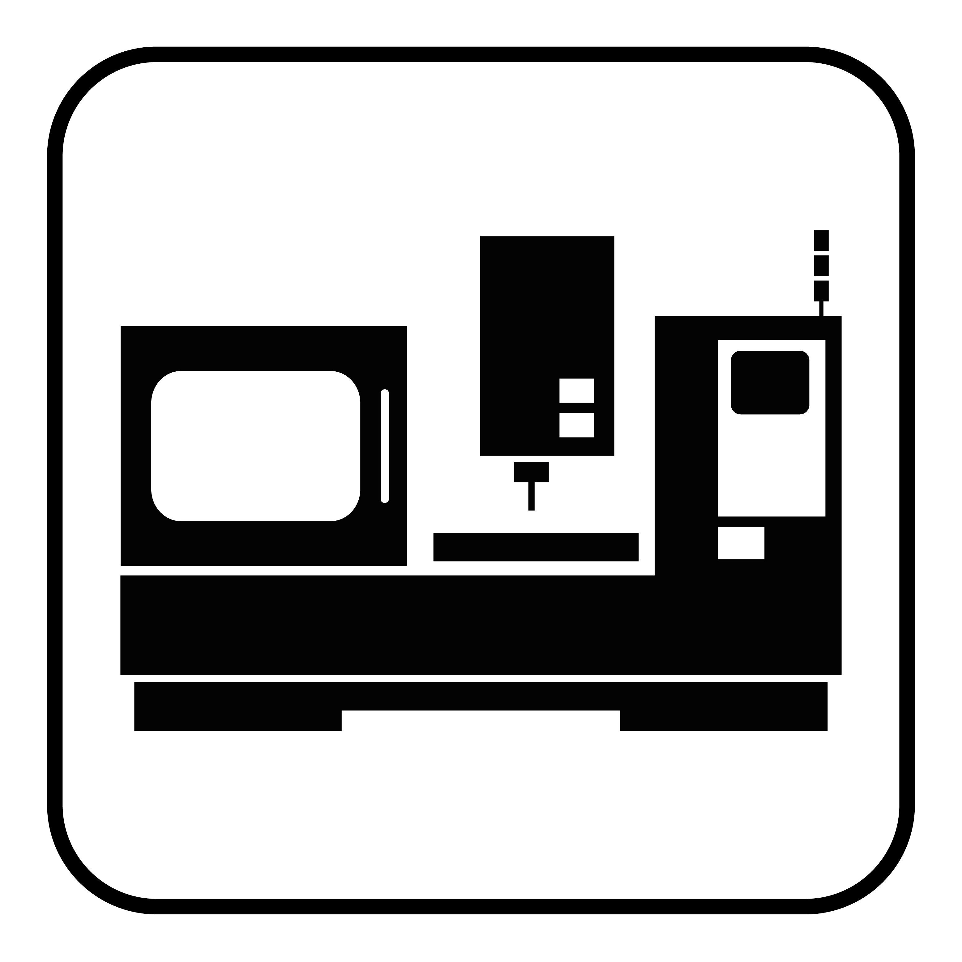 Industrial machinery icon