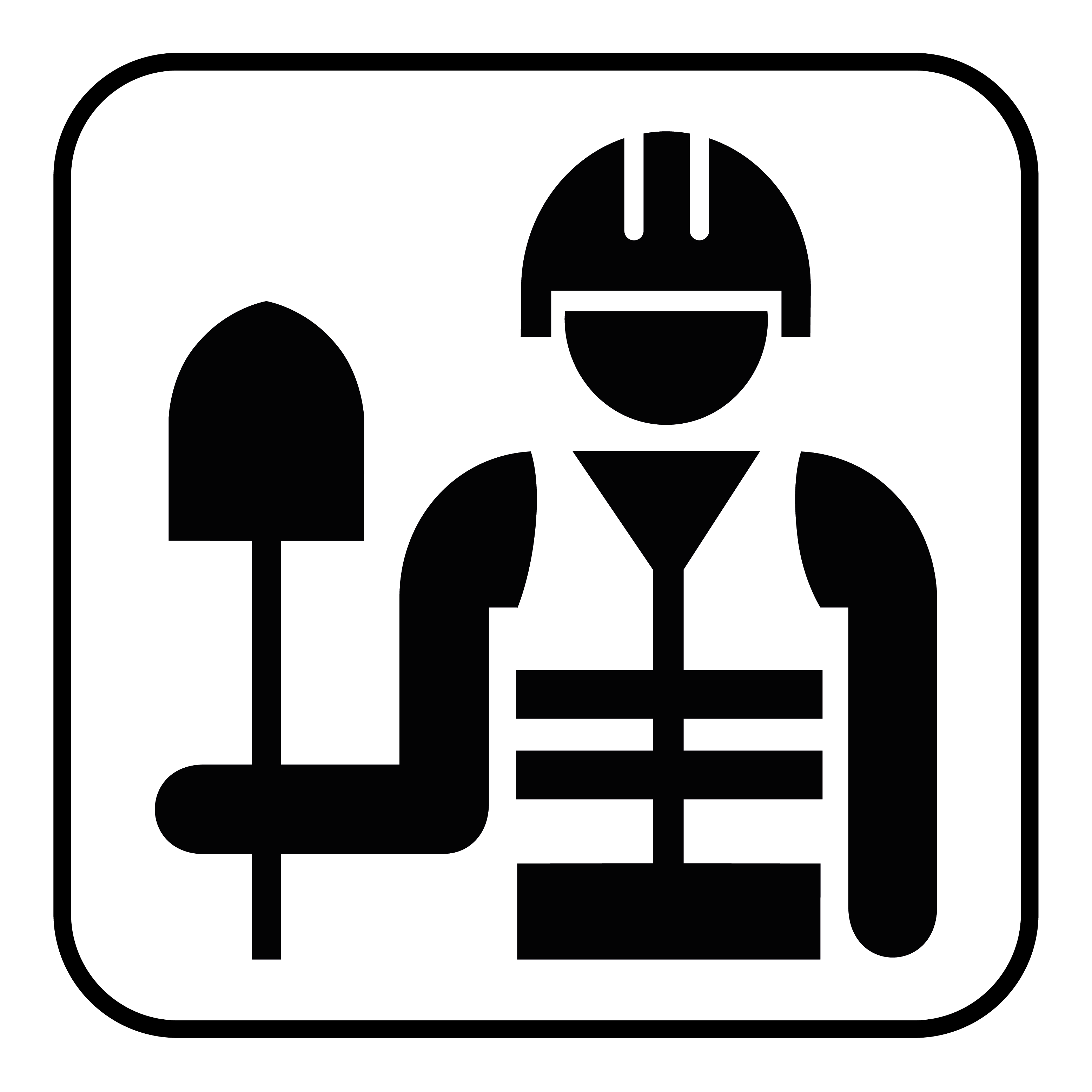 Construction site icon